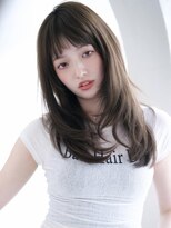 アグ ヘアー ズッカ 竹の塚店(Agu hair zukka)&nbsp;《Agu hair》韓国風ロング 顔まわりレイヤー ワンカール
