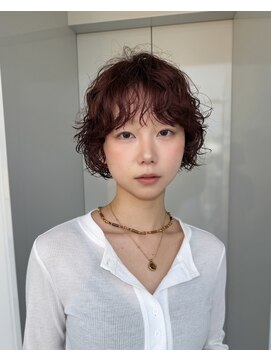 ホロ(hollo) ショートパーママッシュショートウルフパーマ