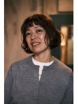 アナベルヤード(ANNABEL:YARD)&nbsp;抜け感パーマ　ショート　20代30代40代50代