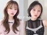 《ナチュラル》カット+艶カラー+beetsトリートメント¥5480 梅田ベージュ