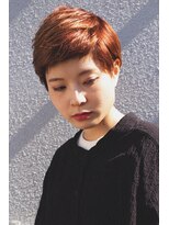 ハニーマスタード(HONEY MUSTARD)&nbsp;【カッパーオレンジ】が可愛いジンジャーベリーショート