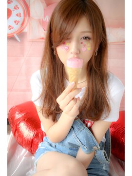 マーリャヘアー(mallia hair) さらさらワンカールストレートセミロングby塚本あつし