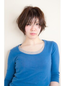 ルーシー ヘアデザインワークス(Lucy Hair Design Works) ウェット×丸みショート