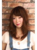 エルクバイコットン(elk by Cotton)&nbsp;【elk by cotton平塚】コスメパーマ/レイヤー/ベージュカラー