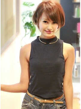 ダヴィ(DOVEY) 【DOVEY】優しく見える小顔ショートカジュアル