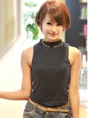 【DOVEY】優しく見える小顔ショートカジュアル
