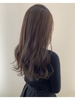 シェノン 西梅田(CHAINON)&nbsp;ピンクベージュ、くびれヘア、似合わせカット、アッシュベージュ