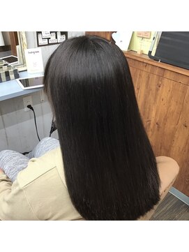 ラックフィールド 姫路別所店(Luck Field) 縮毛矯正+ハホニコトリートメント