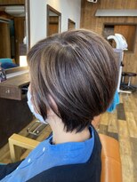 ワンルーム 能見台(One Room)&nbsp;ハイライト×ハイトーングレイカラー♪×くびれレイヤーボブ