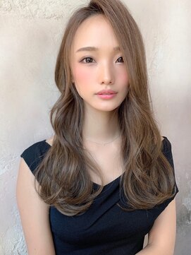 ロンド ロビン 栄(Lond robin) 【Lond robin】伊藤ガク 20代30代/ロング/ベージュ/韓国風