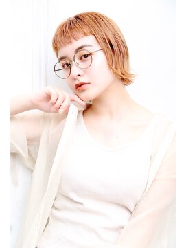 オーシャン(Ocean) [OCEAN Hair&Life藤原純] オン眉ショート×外ハネボブ☆