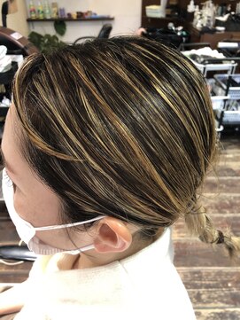 ヘアスタジオ クー(Hair Studio XYY) ハイライトブリーチ