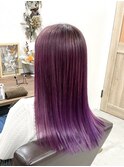 フルブリーチパープル×ロングヘア