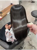 美髪　髪質改善ストレート
