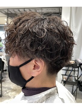 フラバー(flover) flover【メンズ束感波巻きxマッシュスタイル】
