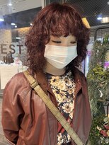 ヘアーアンドメイク ビス(HAIR&MAKE bis)&nbsp;大人カシスレッドカラー☆