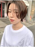 ハンサムショート/インナーカラー/ケアブリーチ/［渋谷］