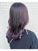 グラデーションカラー×ブルーバイオレット＠奥野