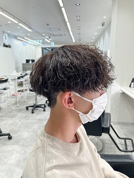 ルースト 西院店(ROOST) 波巻きパーマ/ツーブロック/刈り上げ/マッシュ