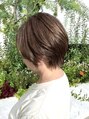 ロラン(LORAN by mahae) 【大人ショート】レイヤーを入れてトップにふんわりボリュームを