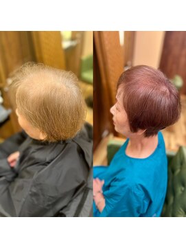 ピッカヘアーデザイン(PICKA hair-design) 白髪ぼかし