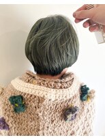 メモリーズ 銀座(Memories)&nbsp;グリーンカラーとマッシュショート◎