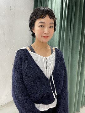 ヘン(hen) 【心斎橋hen】ショートパーマ ウルフパーマ