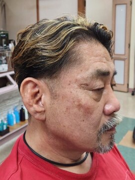 アポロカットステージ 相模大野店 アップバング/ツーブロックマッシュ<理容室>[メンズ/相模大野]