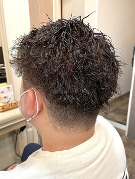 アルターリール(aL ter Rire) アッシュブラック/カルマパーマ/ベリーショート/鎌取/中村郁未