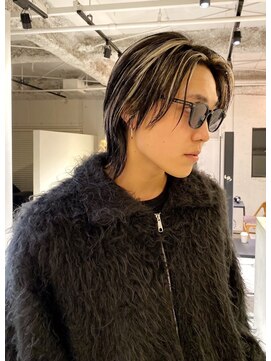 ルーム(Loom.) メンズコントラストハイライトウルフ