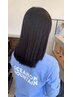 新感覚★カット+ストレートパーマ+モイスチャートリートメント￥22000
