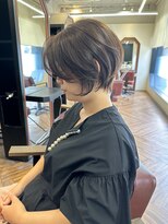 ウニレ バイ センス(unire by sense)&nbsp;【飾磨/姫路】くびれショート×アッシュグレージュ