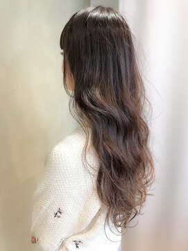 ウィステリア 銀座(WISTERIA) 【WISTERIA】ナチュラルグレージュゆる巻きロング波ウェーブ