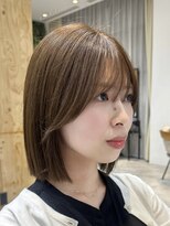 ビューオオサカ(VIEW OSAKA)&nbsp;韓国ボブタッセルボブ透明感カラー艶髪