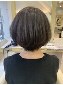 30代40代50代60代大人可愛いマッシュショートボブ ウルフカット