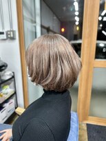 スナリー(Snaly)&nbsp;ミルクティーベージュ/レイヤーボブ