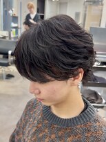 リベル(LIBER)&nbsp;フェザーパーマ/メンズパーマ/メンズサロン/八王子メンズ