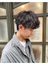 スカイウィズサロンヴィレッジ(Sky with SALON VILLAGE) ツイスパ・ツイストスパイラルパーマ＋レイヤーマッシュ