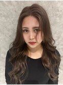 ロング×ミルクティーグレージュ