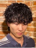 濡れ感ナチュラルウルフパーマ
