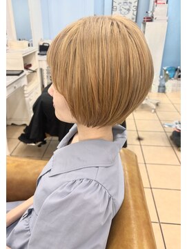 グラスペディア(graspedia) 金髪ショート【広島ハイトーン】【広島派手髪】