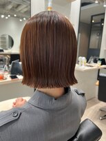 アメリ(ameri)&nbsp;【ameri miyuki】酸性ストレートでつくる切りっぱなしボブ♪