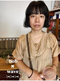 暗髪ボブ×ウェーブ◎《伏見/栄/名駅/矢場町/丸の内/大須観音》
