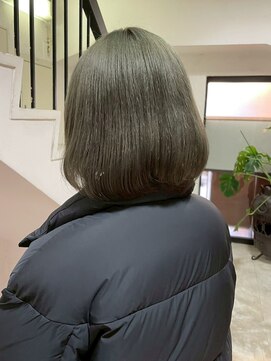 サボ(sabo) 韓国ヘア/顔まわり/デザインカラー/レイヤー/透明感カラー