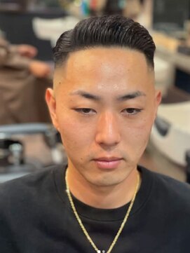 ワイルドパーマ×サーフフェザーの漢気あふれるバーバーミックス