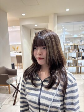 マージュ ギンザ(marju GINZA) ハッシュカット×ハイライト