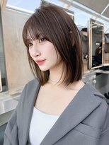 Lond clair 川崎/髪質改善/ショート/ボブ/レイヤーカット【ロンド クレール】 大人ガーリー/ミニボブレイヤー/ミディアムレイヤーカット/川崎