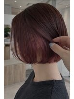 リュドール 名駅(Rue D'or)&nbsp;さらっとかわいいピンクボブ♪