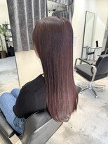 サロンワン(Salon1)&nbsp;ピンクブラウンと艶ストレート