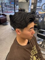 グルーマーズトウキョウ(GROOMER/S TOKYO)&nbsp;ラフカール/men's/メンズ/刈り上げセンターパート/神保町